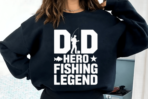 A Brand Designer's Take on the Dad Hero Fishing Legend Graphic