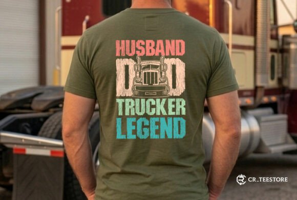 A Brand Designer's Take on Trucker Dad Husband Legend Graphics