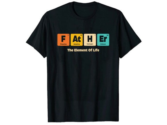 A Crafter's Review of the Father Elements Father's Day T-Shirt Graphic