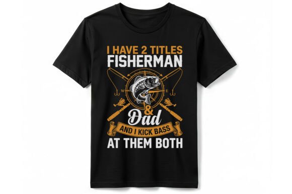 A Design Review: The Fisherman Dad Kick Bass T-shirt Graphic