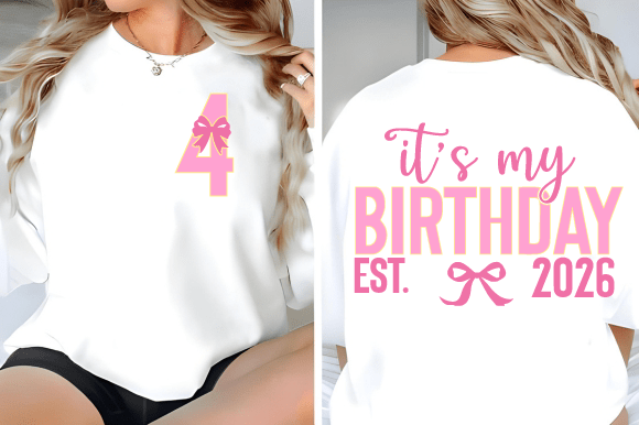 A Designer's Look at the Cute Four Birthday PNG