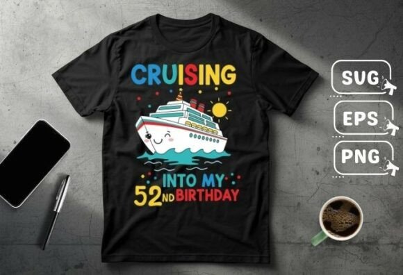 A Designer's Review: The Cruising Birthday T-Shirt Graphics