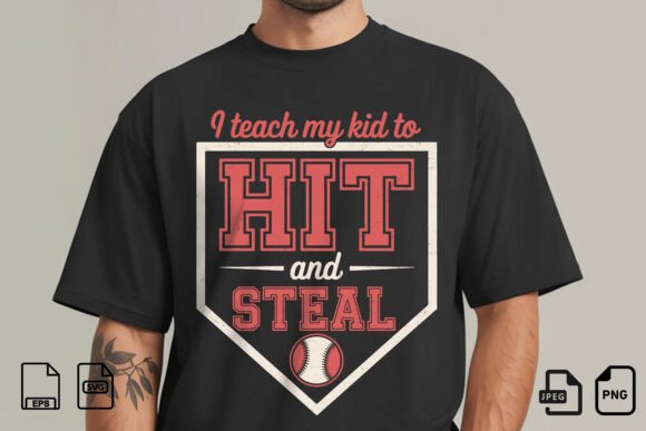 A Humorous Baseball SVG for T‑Shirts and Graphics