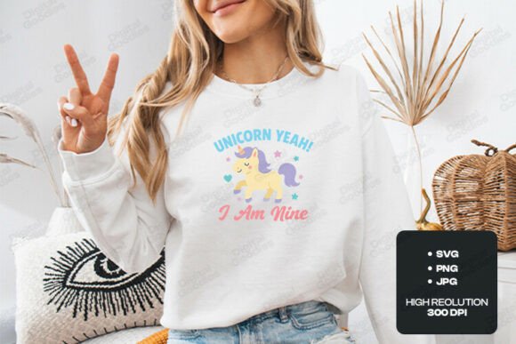 A Professional Review: Unicorn Birthday Graphics for T-Shirt Designs