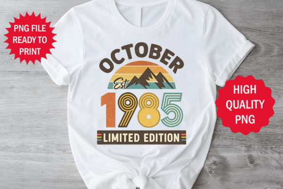 How 1985 Birthday Vintage Graphics Can Elevate Local T-Shirt Designs