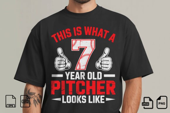 This Baseball Birthday Graphic is a Joyful T-shirt Design